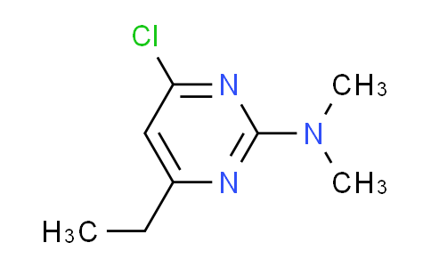 CAS No. 71406-66-1, 4-chloro-6-ethyl-N,N-dimethylpyrimidin-2-amine