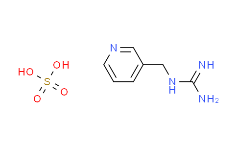 CAS No. 108833-95-0, N-(3-pyridinylmethyl)guanidine sulfate