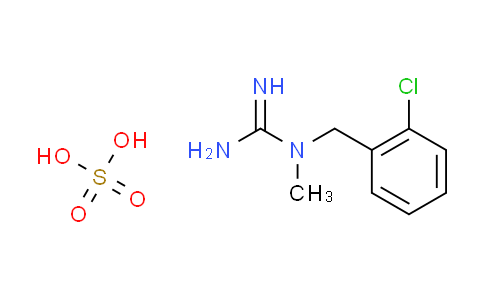 CAS No. 1185452-97-4, N-(2-chlorobenzyl)-N-methylguanidine sulfate
