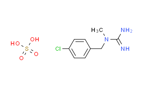 CAS No. 1185162-03-1, N-(4-chlorobenzyl)-N-methylguanidine sulfate