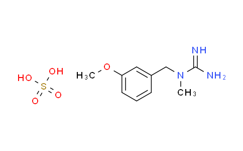 CAS No. 1609395-58-5, N-(3-methoxybenzyl)-N-methylguanidine sulfate