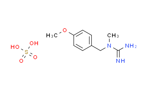 CAS No. 1609396-43-1, N-(4-methoxybenzyl)-N-methylguanidine sulfate