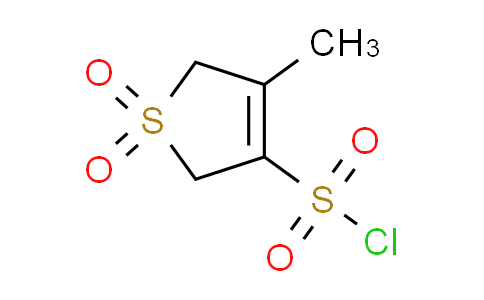 CAS No. 125287-41-4, 4-methyl-2,5-dihydro-3-thiophenesulfonyl chloride 1,1-dioxide