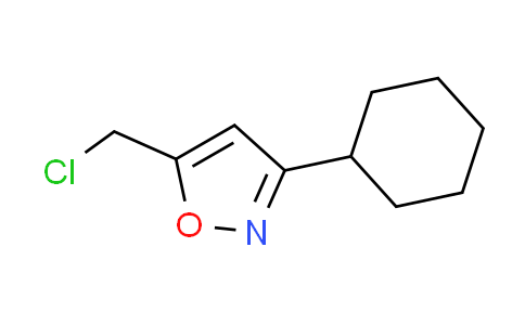 CAS No. 64988-76-7, 5-(chloromethyl)-3-cyclohexylisoxazole