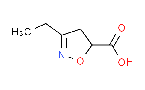 CAS No. 471246-96-5, 3-ethyl-4,5-dihydro-5-isoxazolecarboxylic acid