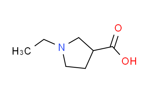 CAS No. 5370-36-5, 1-ethylpyrrolidine-3-carboxylic acid