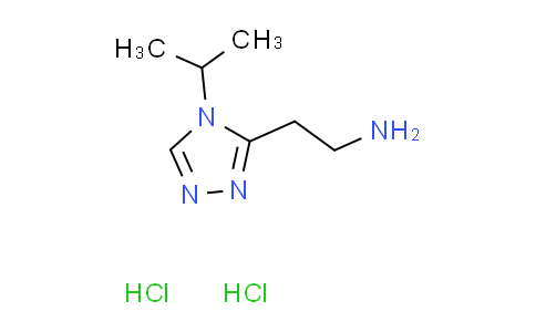 CAS No. 1269151-72-5, [2-(4-isopropyl-4H-1,2,4-triazol-3-yl)ethyl]amine dihydrochloride