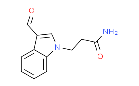CAS No. 61922-01-8, 3-(3-formyl-1H-indol-1-yl)propanamide