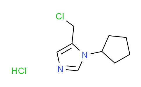 CAS No. 1638221-38-1, 5-(chloromethyl)-1-cyclopentyl-1H-imidazole hydrochloride