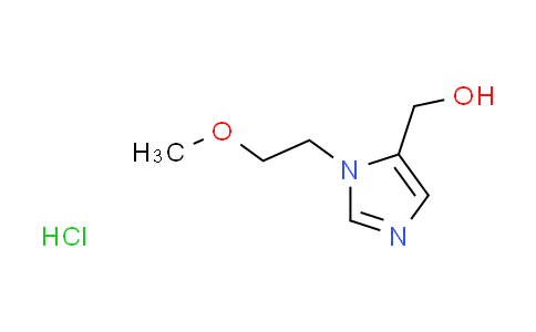 CAS No. 1255717-77-1, [1-(2-methoxyethyl)-1H-imidazol-5-yl]methanol hydrochloride