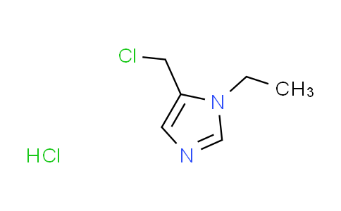 CAS No. 497853-90-4, 5-(chloromethyl)-1-ethyl-1H-imidazole hydrochloride