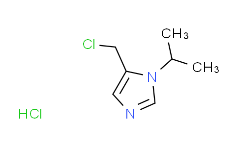 CAS No. 497853-91-5, 5-(chloromethyl)-1-isopropyl-1H-imidazole hydrochloride
