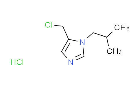 CAS No. 226930-89-8, 5-(chloromethyl)-1-isobutyl-1H-imidazole hydrochloride
