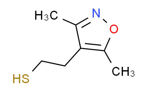 CAS No. 915923-05-6, 2-(3,5-dimethylisoxazol-4-yl)ethanethiol