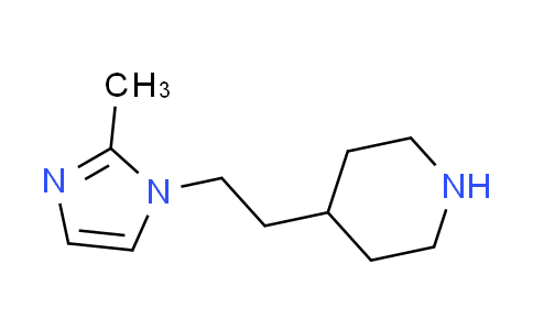 CAS No. 130516-99-3, 4-[2-(2-methyl-1H-imidazol-1-yl)ethyl]piperidine