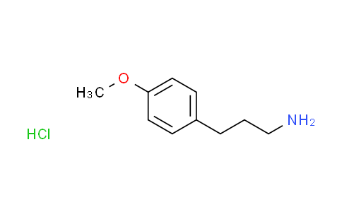 CAS No. 36397-51-0, [3-(4-methoxyphenyl)propyl]amine hydrochloride