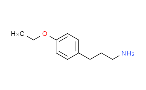 CAS No. 36397-24-7, 3-(4-ethoxyphenyl)-1-propanamine