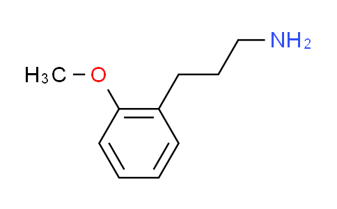 CAS No. 18655-51-1, 3-(2-methoxyphenyl)propan-1-amine