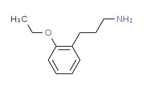 CAS No. 937653-39-9, 3-(2-ethoxyphenyl)-1-propanamine