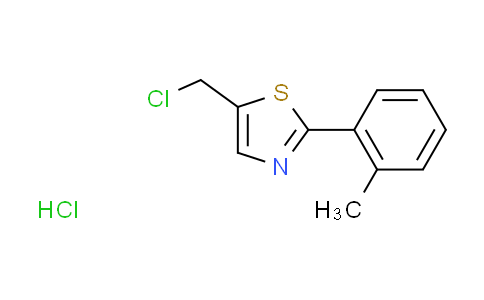 CAS No. 1992995-91-1, 5-(chloromethyl)-2-(2-methylphenyl)-1,3-thiazole hydrochloride