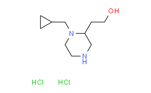 DY603560 | 1049750-09-5 | 2-[1-(cyclopropylmethyl)-2-piperazinyl]ethanol dihydrochloride