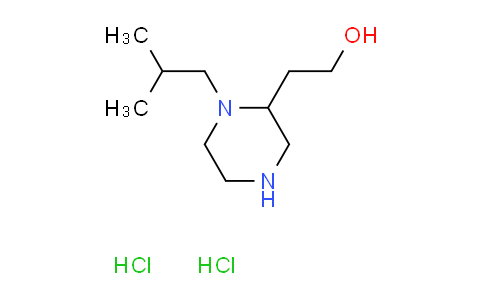 CAS No. 1049750-12-0, 2-(1-isobutyl-2-piperazinyl)ethanol dihydrochloride