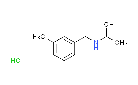 CAS No. 1185164-44-6, N-(3-methylbenzyl)-2-propanamine hydrochloride