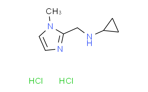 CAS No. 1184999-30-1, N-[(1-methyl-1H-imidazol-2-yl)methyl]cyclopropanamine dihydrochloride