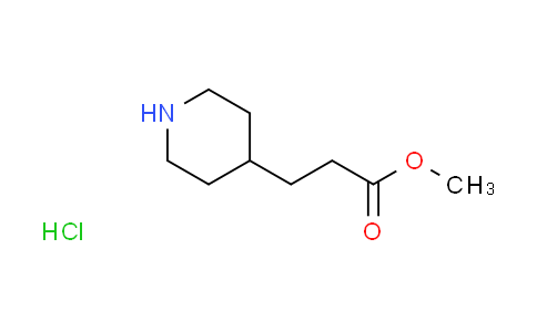 CAS No. 167414-87-1, methyl 3-(4-piperidinyl)propanoate hydrochloride