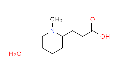 CAS No. 1262775-01-8, 3-(1-methyl-2-piperidinyl)propanoic acid hydrate