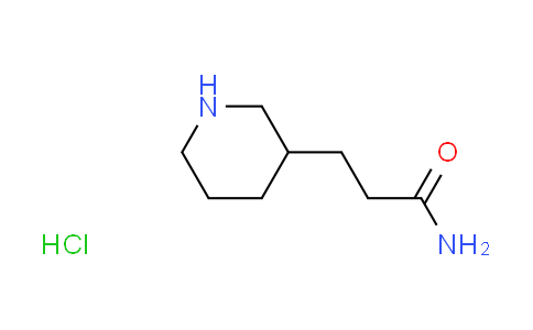 CAS No. 1255718-27-4, 3-(3-piperidinyl)propanamide hydrochloride