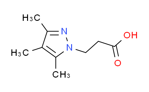 CAS No. 890593-69-8, 3-(3,4,5-trimethyl-1H-pyrazol-1-yl)propanoic acid