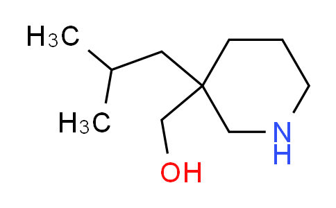 CAS No. 915922-54-2, (3-isobutylpiperidin-3-yl)methanol