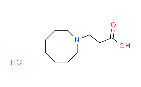 CAS No. 1185294-68-1, 3-(1-azocanyl)propanoic acid hydrochloride