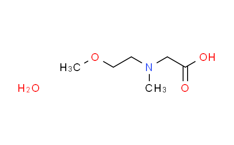 CAS No. 1262771-95-8, N-(2-methoxyethyl)-N-methylglycine hydrate