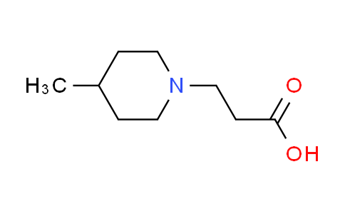 CAS No. 765891-92-7, 3-(4-methylpiperidin-1-yl)propanoic acid