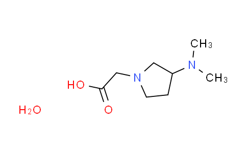 CAS No. 1609407-22-8, [3-(dimethylamino)-1-pyrrolidinyl]acetic acid hydrate