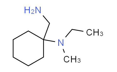CAS No. 363626-93-1, 1-(aminomethyl)-N-ethyl-N-methylcyclohexanamine