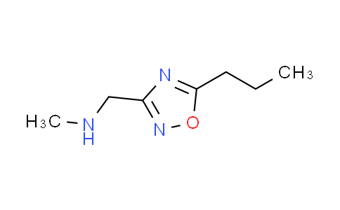 CAS No. 915922-63-3, N-methyl-1-(5-propyl-1,2,4-oxadiazol-3-yl)methanamine