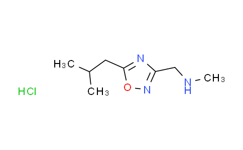 CAS No. 1185297-76-0, [(5-isobutyl-1,2,4-oxadiazol-3-yl)methyl]methylamine hydrochloride