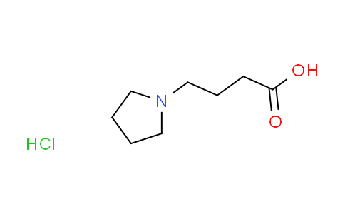 CAS No. 49637-21-0, 4-(1-pyrrolidinyl)butanoic acid hydrochloride