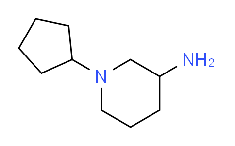 CAS No. 1215295-80-9, 1-cyclopentyl-3-piperidinamine