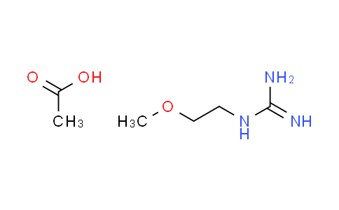 CAS No. 1609401-38-8, N-(2-methoxyethyl)guanidine acetate