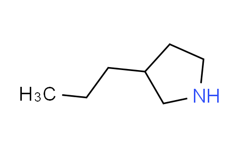 CAS No. 116632-47-4, 3-propylpyrrolidine