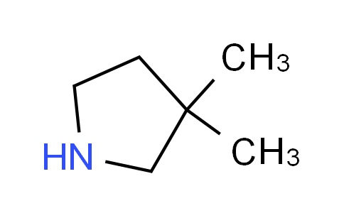 CAS No. 3437-30-7, 3,3-dimethylpyrrolidine