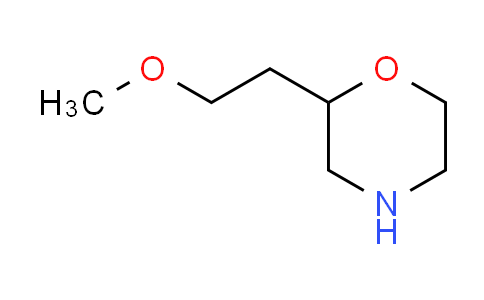CAS No. 959238-10-9, 2-(2-methoxyethyl)morpholine