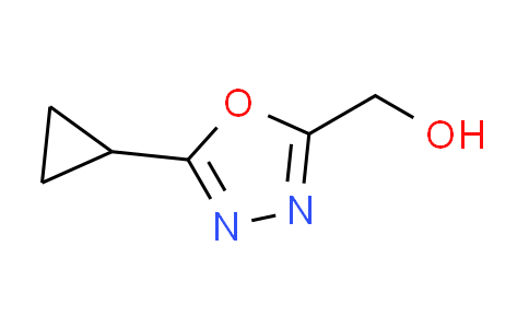 CAS No. 1211144-22-7, (5-cyclopropyl-1,3,4-oxadiazol-2-yl)methanol
