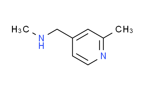 CAS No. 165558-79-2, N-methyl-1-(2-methylpyridin-4-yl)methanamine