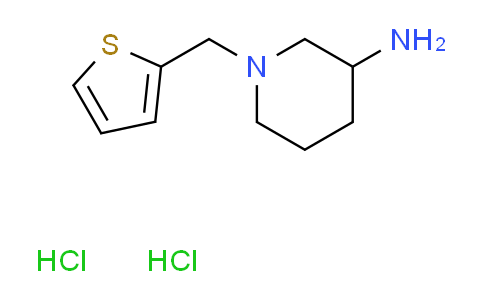 CAS No. 1158412-19-1, 1-(2-thienylmethyl)-3-piperidinamine dihydrochloride