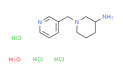 CAS No. 1158689-23-6, 1-(3-pyridinylmethyl)-3-piperidinamine trihydrochloride hydrate
